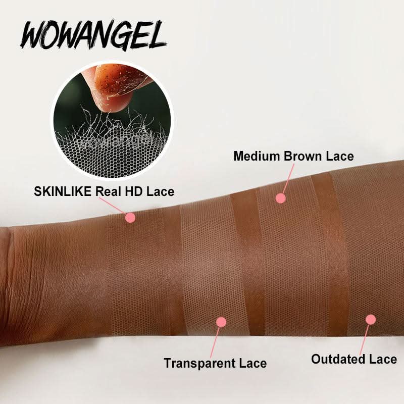 WOWANGEL 2x6 Skinlike Real HD Lace Closure with 3 Bundles Straight - Image 7