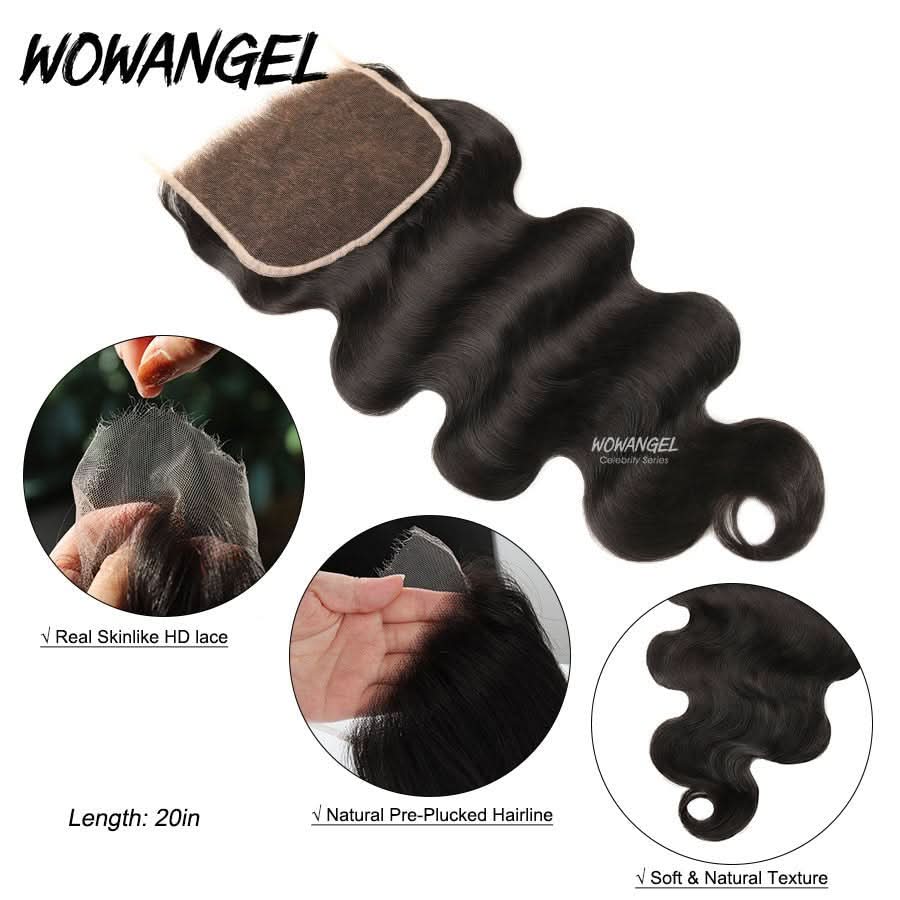 Lace Closure Only, 6x6 Skinlike Real HD Lace Closure Only, HD Lace Piece - Image 4